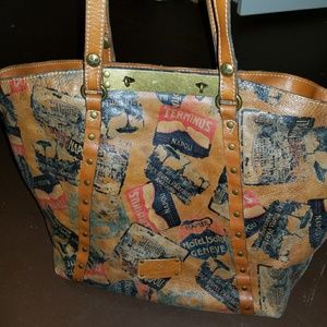Patricia Nash Italian leather tote